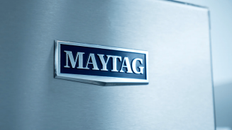 Maytag logo on an appliance in Oklahoma City