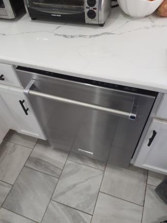 KitchenAid dishwasher we repaired in Oklahoma City